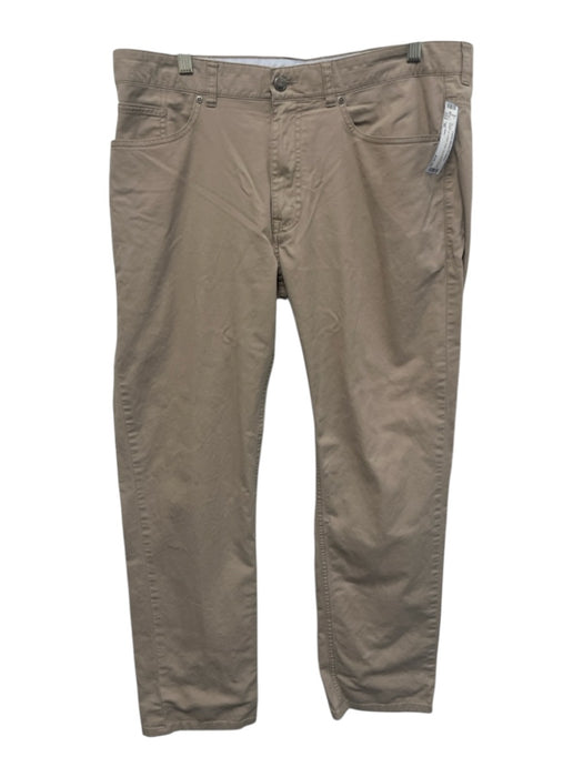 Peter Millar Size 36 Beige Cotton Solid Men's Pants Beige / 36