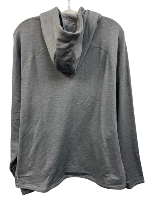 Peter Millar NWT Size XL Gray Synthetic Solid Athletic Hoodie Men's Jacket Gray / XL
