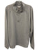 Peter Millar NWT Size XL Gray Synthetic Striped Quarter Zip Long Sleeve Shirt Gray / XL