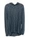 Lululemon Size Est XL Blue Synthetic Heathered Hoodie Men's Long Sleeve Shirt Blue / Est XL