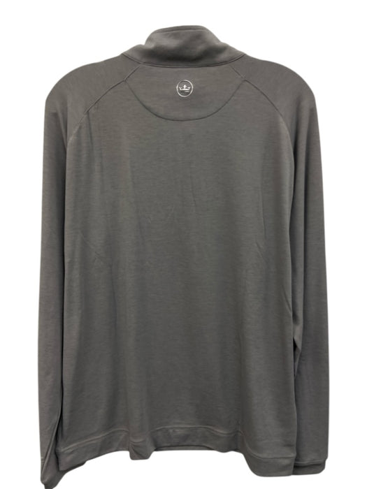 Peter Millar NWT Size XL Gray Synthetic Heathered Athletic Long Sleeve Shirt Gray / XL