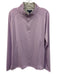 Peter Millar NWT Size XL Purple Synthetic Heathered Athletic Long Sleeve Shirt Purple / XL