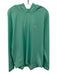 Holderness & Bourne NWT Size L Green Synthetic Solid Athletic Hoodie Jacket Green / L