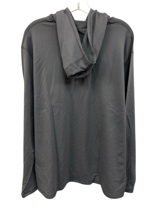 Peter Millar NWT Size XL Gray Synthetic Solid Athletic Hoodie Long Sleeve Shirt Gray / XL