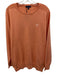 Peter Millar NWT Size XL Orange Cotton Blend Solid Knit Crew Men's Sweater Orange / XL
