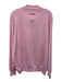 Peter Millar NWT Size L Pink Wool Blend Solid Quarter Zip Men's Sweater Pink / L