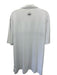 Peter Millar NWT Size XL White & Blue Synthetic Striped Polo Men's Short Sleeve White & Blue / XL
