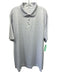 Peter Millar Size XL White & Multi Synthetic Drinks Polo Athleisure Short Sleeve White & Multi / XL