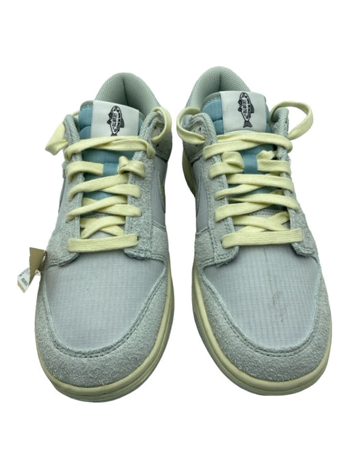 Nike Shoe Size 9 Pale Blue & Light Green Suede & Canvas Laces Low Top Sneakers Pale Blue & Light Green / 9