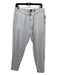 Theory Size L Light Gray Polyamide Solid Zip Fly Men's Pants L