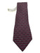 Hermes Plum & Silver Silk All Over Print Men's Tie