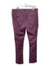 Theory Size 34 Plum Cotton Solid Zip Fly Men's Pants 34