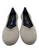 Rothy's Shoe Size 10.5 Gray Canvas Slip On Round Toe Flats Gray / 10.5