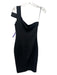 Likely Size 4 Black Polyester Blend Side Slit Knee length Dress Black / 4