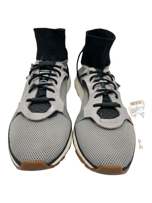 Adidas Shoe Size 11 Gray & Red Synthetic Mesh Sneaker Men's Shoes Gray & Red / 11