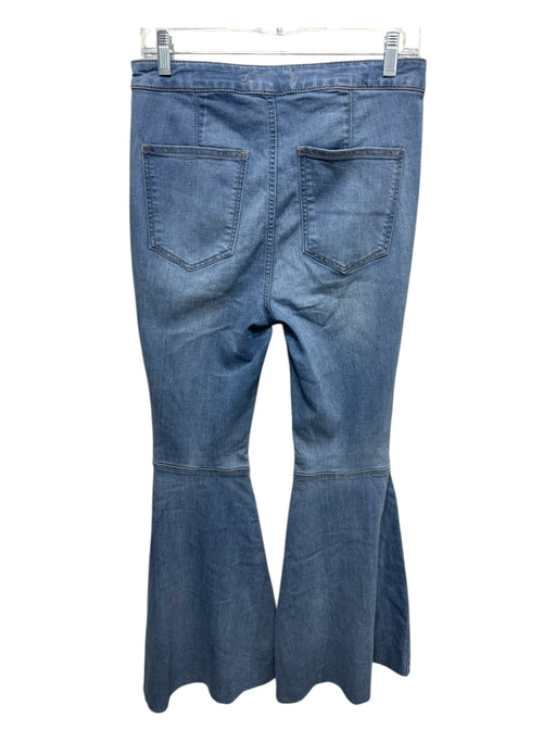 Free People Size 28 Light Wash Cotton Denim High Rise Zip & Button Jeans Light Wash / 28