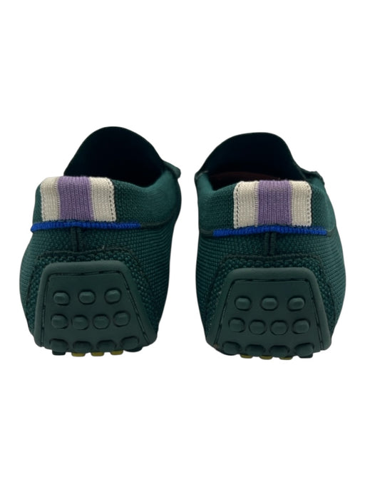 Rothy's Shoe Size 7.5 Emerald Green Synthetic Knit round toe Rubber Sole Flats Emerald Green / 7.5