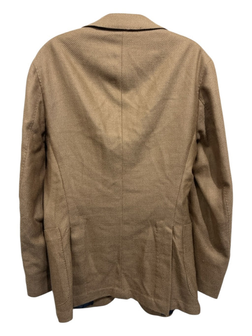 Suitsupply Tan Wool Blend Solid 2 Button Men's Blazer Tan / 40