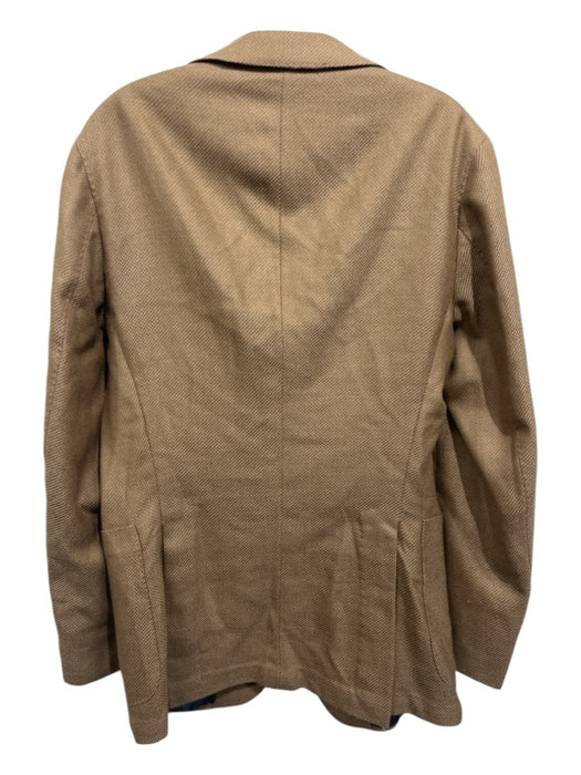 Suitsupply Tan Wool Blend Solid 2 Button Men's Blazer Tan / 40