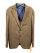Suitsupply Tan Wool Blend Solid 2 Button Men's Blazer Tan / 40