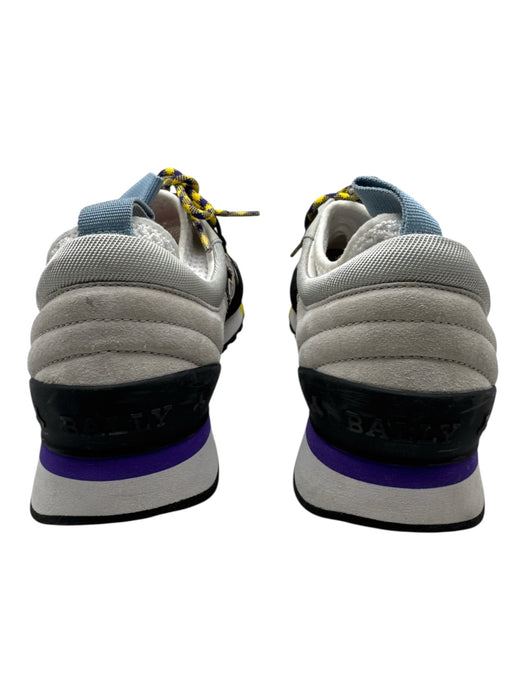 Burberry AS IS Black & Multi-Color Synthetic Low Top Men's Shoes Black & Multi-Color