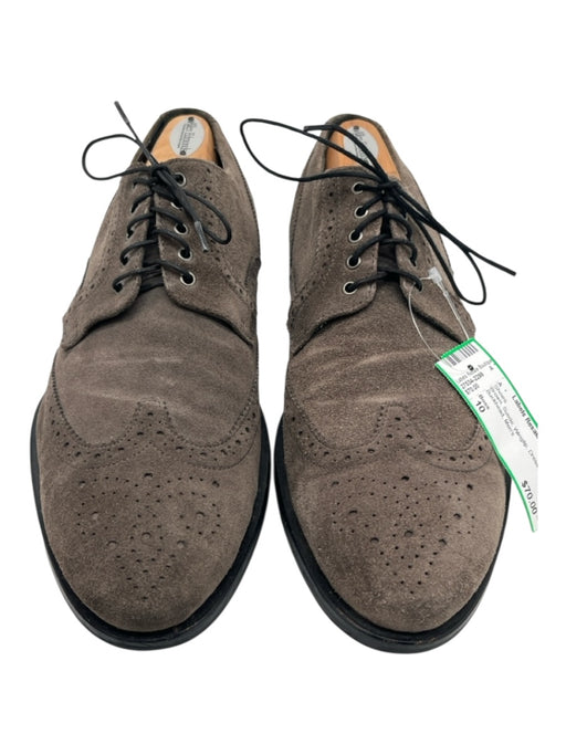 Boss Shoe Size 10 Brown Suede Wingtip Dress Men's Shoes Brown / 10