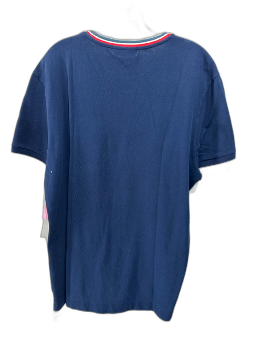 Orlebar Brown Size XXL Blue & Multi Solid Men's Short Sleeve Blue & Multi / XXL