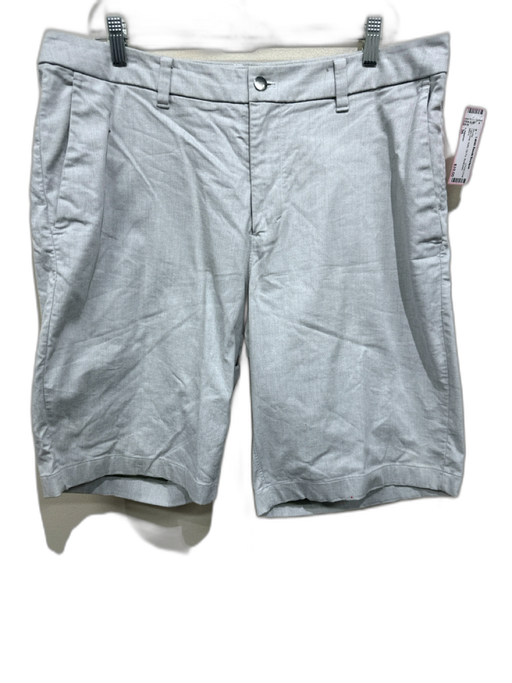 Lululemon Size 36 Light Gray Solid Zip Fly Men's Shorts Light Gray / 36