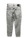 Anine Bing Size 26 Gray White Cotton Washed Denim High Waist Slim Leg Jeans Gray White / 26