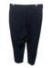 Rick Owens Size 6 Black Wool High Waist Trouser Button Fly Slim Pants Black / 6