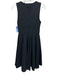 Hutch Size XS Black Polyester Blend Ribbed Knot Front Sleeveless Back Zip Dress Black / XS