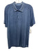 Lululemon Size L Blue Solid Polo Men's Short Sleeve Blue / L