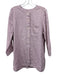 Toast Size M Dusty Pink Linen 3/4 Sleeve Button Front Long Shirt Top Dusty Pink / M