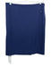 M.M. Lafleur Size 4 Navy Polyester Side Zip Pleats Knee Length Skirt Navy / 4