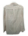 Current/Elliot Size 0 White & Pink No Fabric Tag Striped Button Up Shirt Top White & Pink / 0