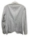 Hugo Boss Gray & Blue Cotton All Over Print 2 Button Men's Blazer Gray & Blue / 44r