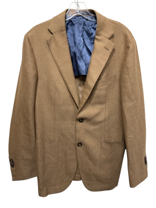 Suitsupply Brown Wool Solid 2 Button Men's Blazer Brown / 50