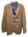 Suitsupply Brown Wool Solid 2 Button Men's Blazer Brown / 50