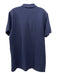 Bally Size XL Navy Blue Cotton Solid Polo Men's Short Sleeve Navy Blue / XL