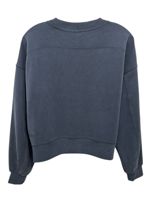 Lululemon Size 6 Navy Blue Polyester Blend Long Sleeve Sweater Navy Blue / 6