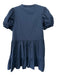 Hyacinth House Size XS Navy Blue Cotton Half Zip Short Sleeve Dress Navy Blue / XS