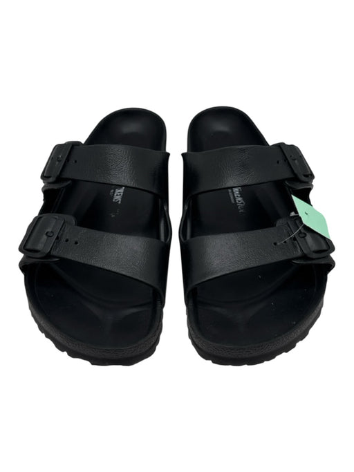 Birkenstock Shoe Size 45 AS IS Black Rubber Sandal Men's Shoes Black / 45