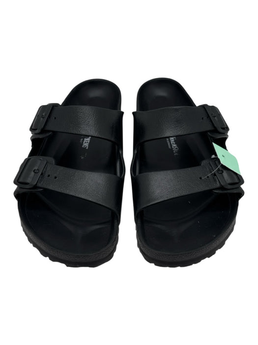 Birkenstock Shoe Size 45 AS IS Black Rubber Sandal Men's Shoes Black / 45