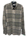 Barbour Size M Tan & Multi Cotton Plaid Button Down Men's Long Sleeve Shirt Tan & Multi / M