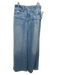 Good American Size 4/27 Light Wash Cotton Denim Paneled High Rise Wide Leg Jeans Light Wash / 4/27
