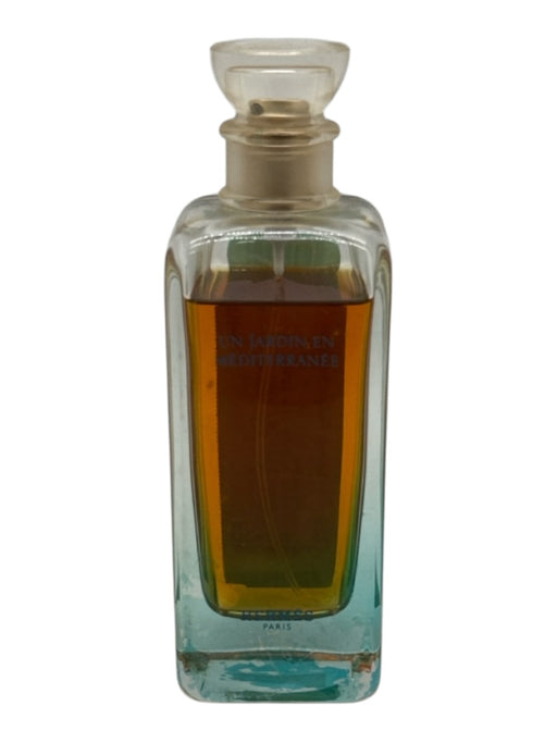 Hermes Blue & Clear Glass Bottle 3.3 FL OZ 100 mL Floral Eau de Toilette Perfume Blue & Clear