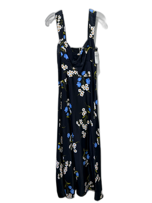 Maeve by ANTHROPOLGIE Size Small Black, White & Blue Viscose Sleeveless Dress Black, White & Blue / Small