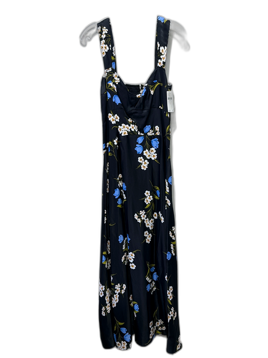 Maeve by ANTHROPOLGIE Size Small Black, White & Blue Viscose Sleeveless Dress Black, White & Blue / Small