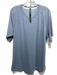 Lululemon Size XL Blue Synthetic Perforated Men's Short Sleeve Blue / XL