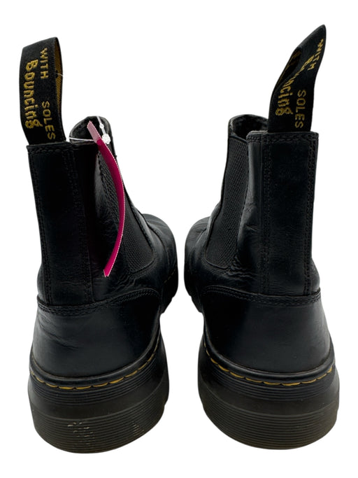 Dr Marten Shoe Size 11 AS IS Black Leather Solid Stacked Heel Chelsea Shoes Black / 11